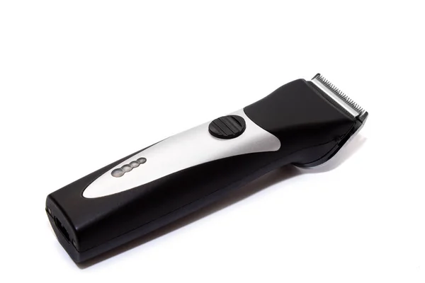 Die Maschine Für Die Frisur Friseurladen Haarschneidemaschinen Isoliert Auf Weißem — Stockfoto