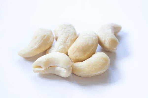 Cashewkerne Auf Dem Tisch Nahaufnahme — Stockfoto