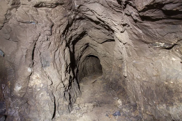 Minería Oro Túnel Túnel Deriva Subterráneo — Foto de Stock