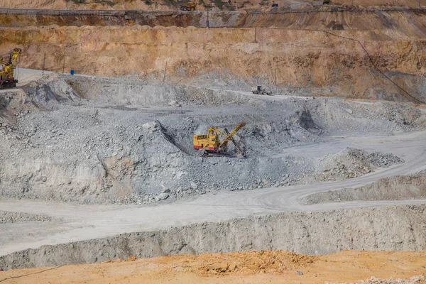 Tecnología Minería Minas Oro Cielo Abierto — Foto de Stock