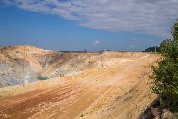 Tecnología Minería Minas Oro Cielo Abierto — Foto de Stock