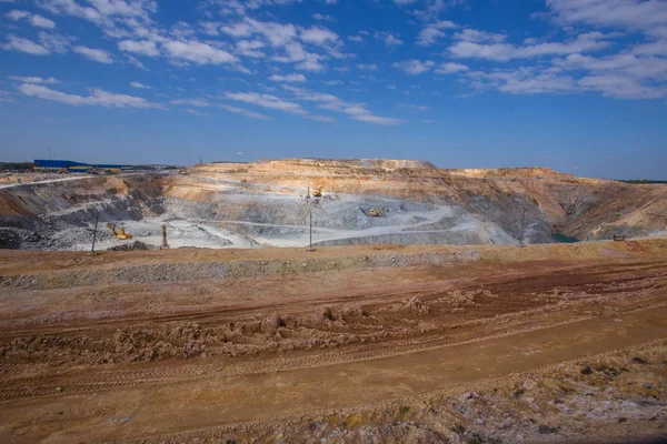 Tecnología Minería Minas Oro Cielo Abierto — Foto de Stock