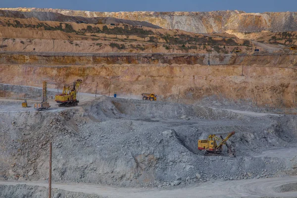 Tecnología Minería Minas Oro Cielo Abierto — Foto de Stock