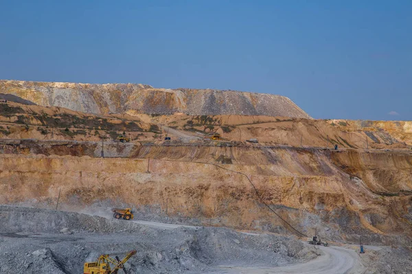 Tecnología Minería Minas Oro Cielo Abierto — Foto de Stock