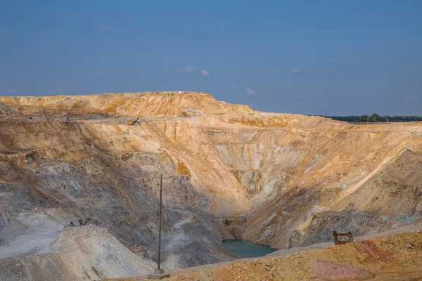 Tecnología Minería Minas Oro Cielo Abierto — Foto de Stock