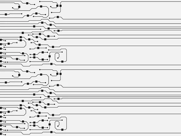 ベクトル フラット基板図 — ストックベクタ