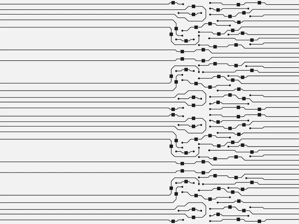 Фон векторной платы. Абстрактная иллюстрация плоской платы — стоковый вектор