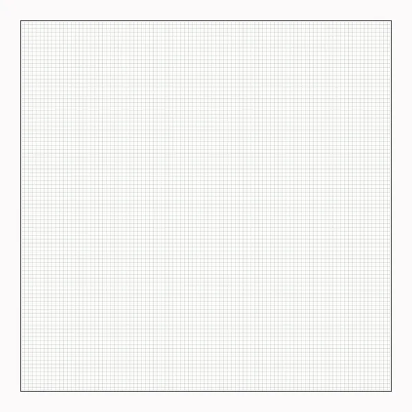 Vector simple graph paper seamless background. Abstract blueprint paper illustration — Stock Vector