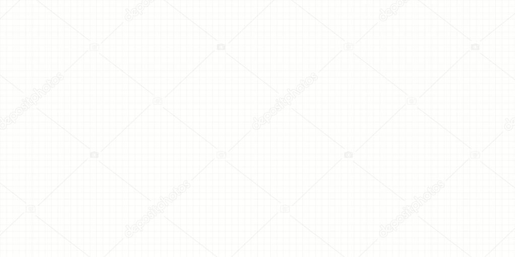 Vector simple graph paper seamless background. Abstract blueprint paper illustration