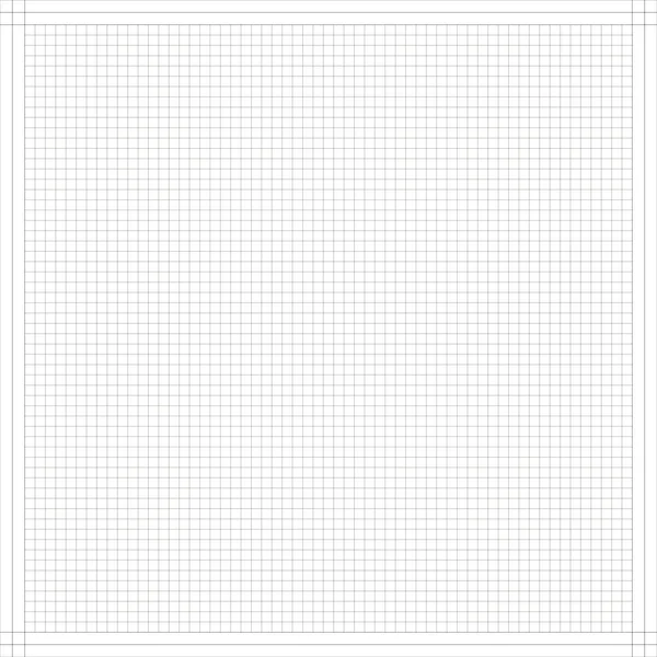 Jednoduchý vektorový papír s jednoduchým grafem. Ukázka abstraktního plánu papíru — Stockový vektor