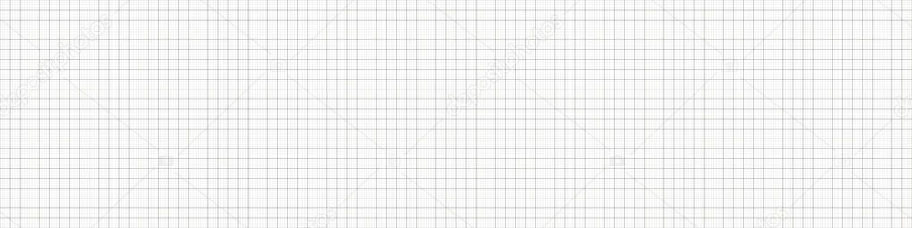 Vector simple graph paper seamless background. Abstract blueprint paper illustration