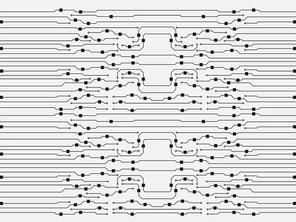 Фон векторной платы. Абстрактная иллюстрация плоской платы — стоковый вектор