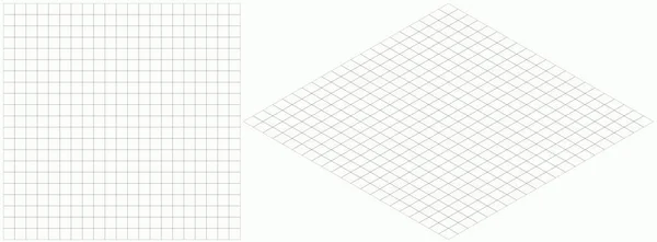 Векторная иллюстрация изометрического фона сетки. Простой шаблон ромба — стоковый вектор