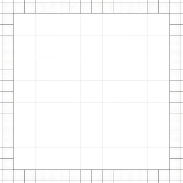 Sfondo semplice carta millimetrata vettoriale. Illustrazione astratta della carta modello — Vettoriale Stock