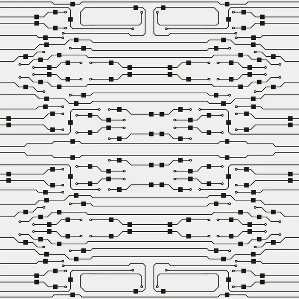 Circuit board illustration. Abstract circuit board background. Vector — Stock Vector