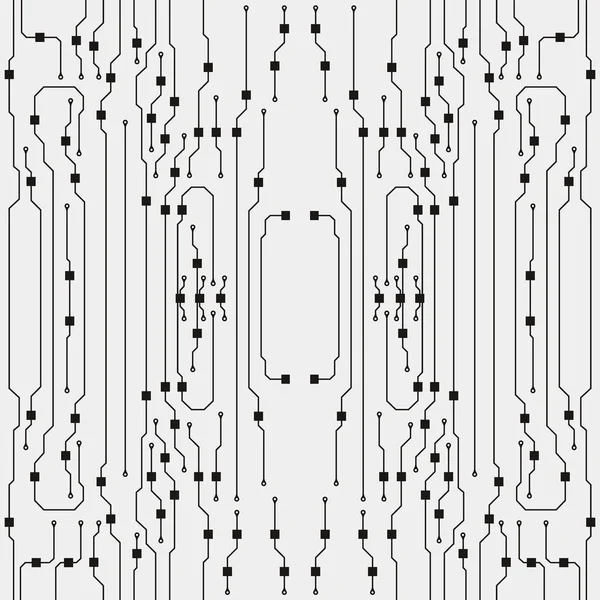 Circuit board illustration. Abstract circuit board background. Vector — Stock Vector