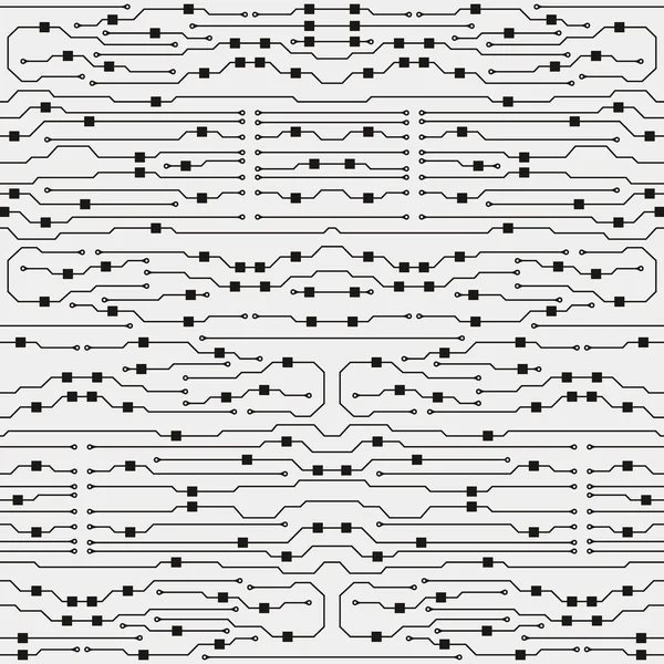 Circuit board illustration. Abstract circuit board background. Vector — Stock Vector