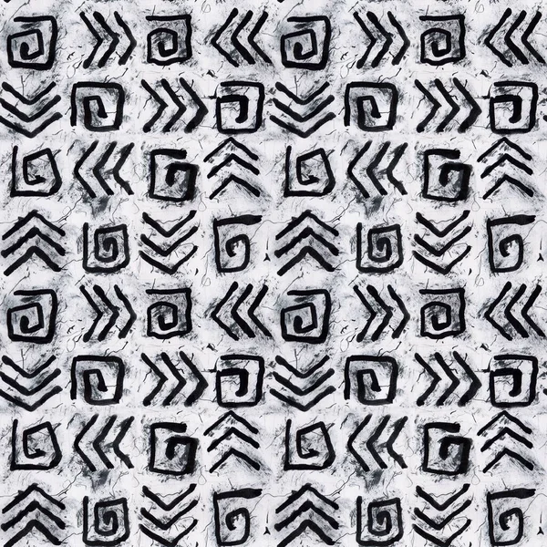 Абстрактные Черно Белые Галстуки Окрашенные Акварельные Фоны — стоковое фото