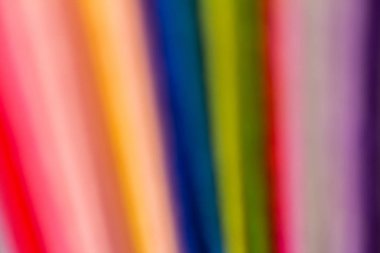 bulanık dikey parlak renk şeritler keçe yaprak seçici odak yığını