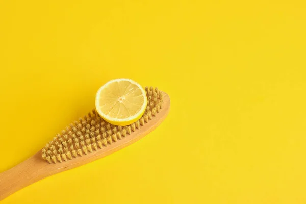 Soude Citron Autres Produits Nettoyage Naturels Kit Nettoyage Avec Des — Photo