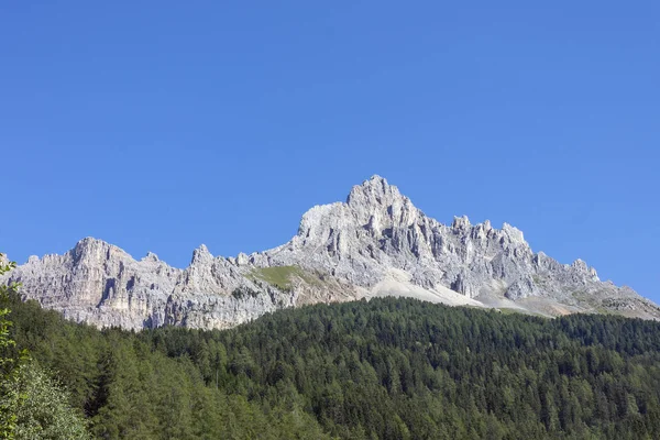 Latemar Uma Famosa Montanha Nas Dolomitas Tirol Sul Trentino Itália — Fotografia de Stock