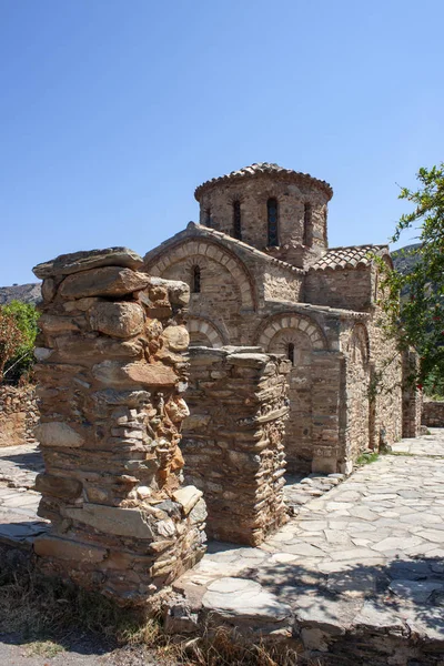 Iglesia Bizantina Panaya Fodele Creta Grecia —  Fotos de Stock