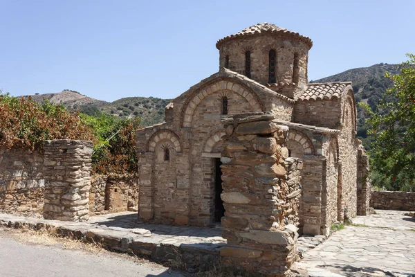 Bizantine Church Panaya Fodele Crete Greece — Stock Photo, Image