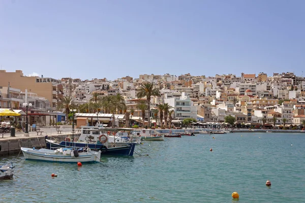 Stadt Sitia Betoninsel Griechenland Sitia Ist Eine Traditionelle Stadt Osten — Stockfoto