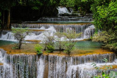 şelale huay mae khamin ili Kanchanaburi, Tayland
