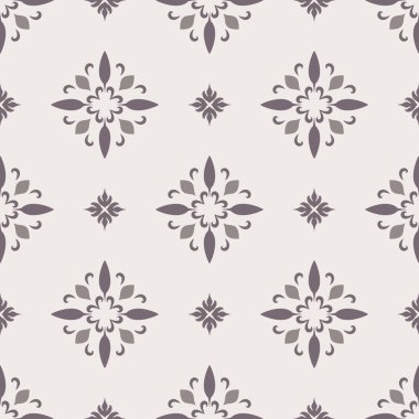 Basit swirls ile Seamless gri modeli