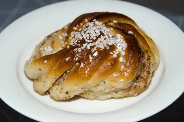 Yummy scandinavian pastry — Stock Photo, Image