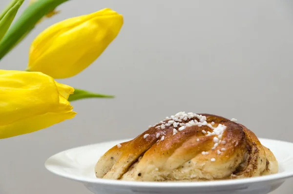 Delicious scandinavian pastry — Stock Photo, Image
