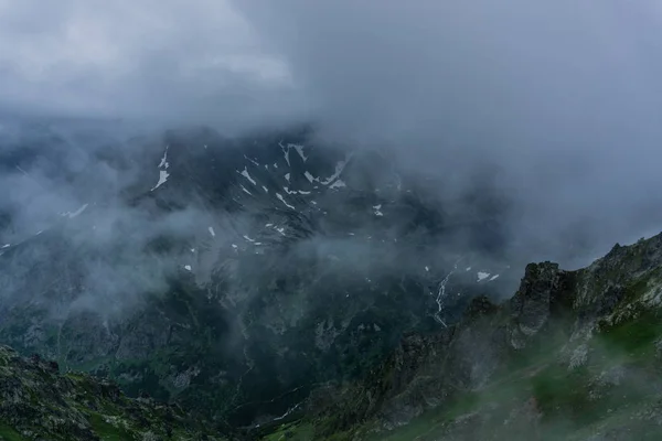 Gran Vista Las Nebulosas Montañas Tatra Parque Nacional Tatra Polonia — Foto de Stock