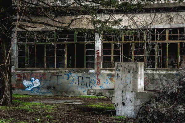 Prodromos Troodos Chipre Fevereiro 2019 Hotel Abandonado Berengaria — Fotografia de Stock