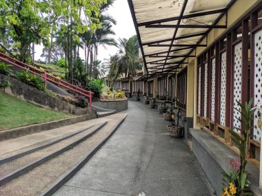Kuala Lumpur, Malaysia - June 2019: Botanical gardens in Kuala Lumpur