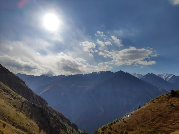 Trans Ili Alatau Είναι Οροσειρά Του Συστήματος Tien Shan Στο — Φωτογραφία Αρχείου