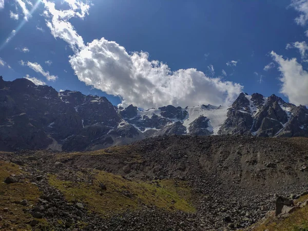 Trans Ili Alatau Chaîne Montagnes Système Tien Shan Kazakhstan Près — Photo