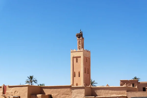 Ouarzazate Μαρόκο Μαρτίου 2020 Οροσειρά Κτίρια Στην Πόλη Ouarzazate Στο — Φωτογραφία Αρχείου