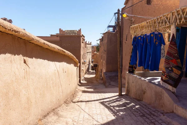 Ouarzazate Μαρόκο Μαρτίου 2020 Οροσειρά Κτίρια Στην Πόλη Ouarzazate Στο — Φωτογραφία Αρχείου