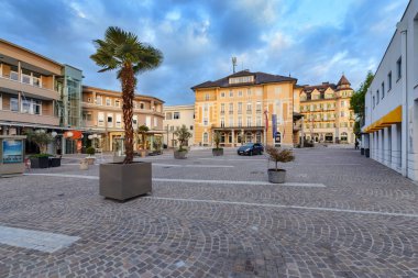 Sabah Velden Worthersee 'deki kasaba salonu