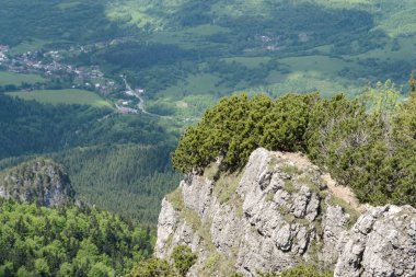 Küçük Rozsutec tepesinden manzara