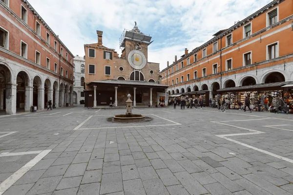 Torget i Venedig. Italien. Europa. — Stockfoto