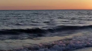 Gün batımında deniz