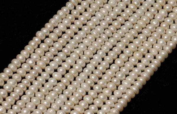 パール 宝石類 宝飾品 ジュエリー コスチュームジュ エリー ビーズ 真珠のネックレス 真珠の Pearlsthe — ストック写真