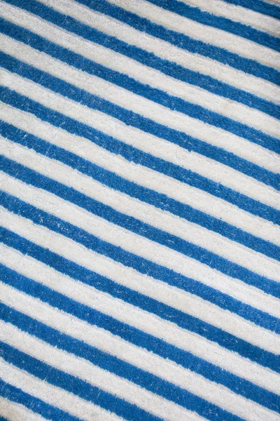 Ύφασμα Μπλε Και Λευκές Κάθετες Ρίγες — Φωτογραφία Αρχείου