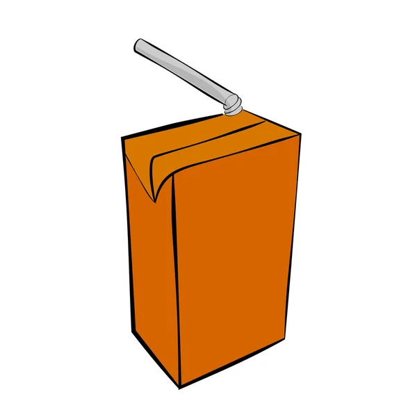 Template Milk Uht Small Sketch 09A — Stock Vector
