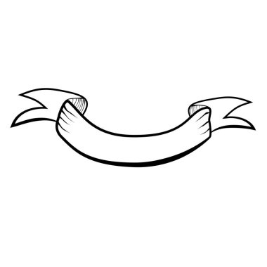 Klasik kurdele el çizimi