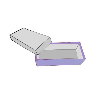 Şablon Ayakkabı Kutusu - Kalem Sekmesi 02 02A