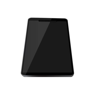 Basit Düz Renkli Parlak Vektör Modern Model Akıllı Telefon