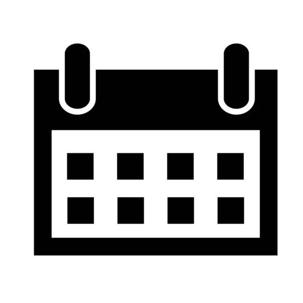 Simple Vector Icon Sign Date Diseño Elementos Para Anuncio Eventos — Archivo Imágenes Vectoriales